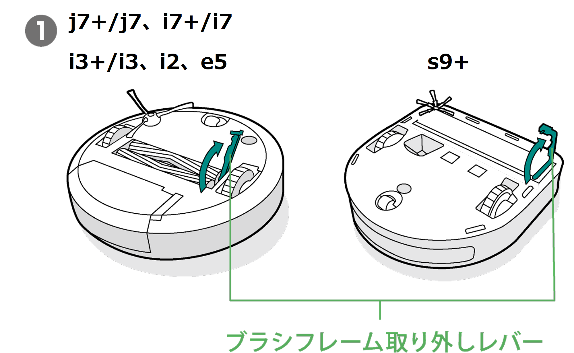 gjd2☆純正 新品☆ルンバ ルンバコンボ デュアルアクションブラシ iRobot (P10) アイロボット 公式 デュアルアクションブラシ
